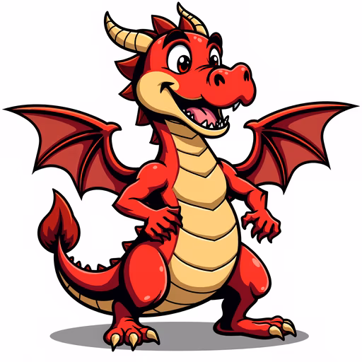 Cartoon Dragon