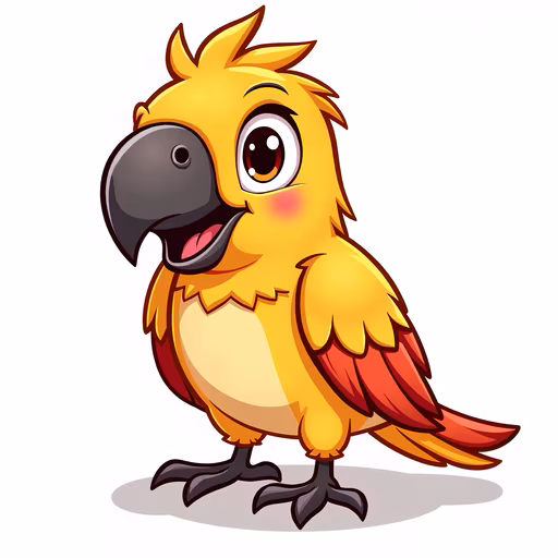 Cartoon Parrot