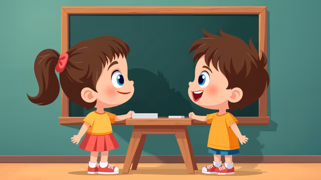 Children Sharing