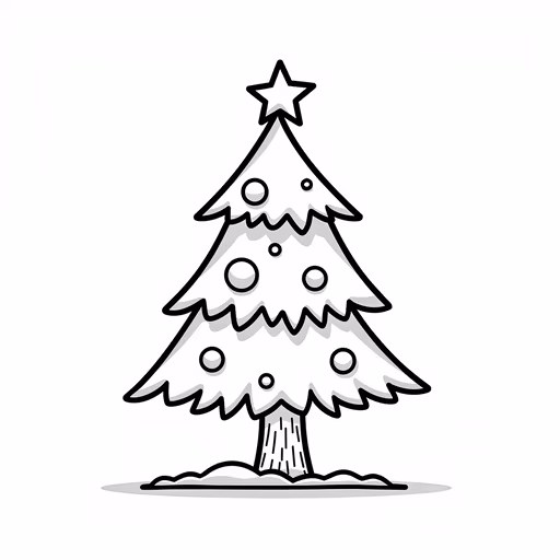 Christmas Tree Illustration