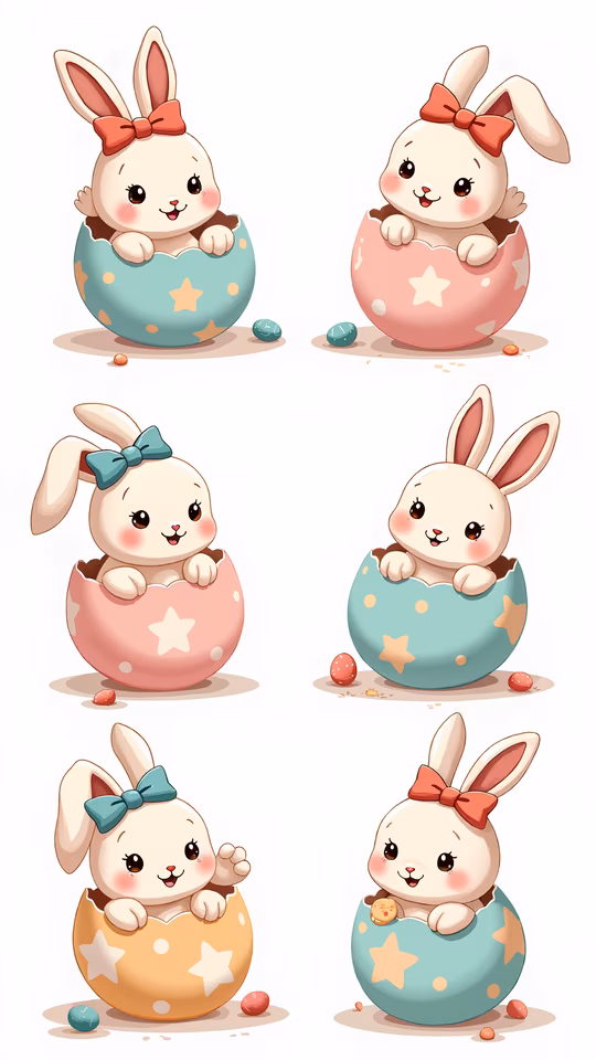 Easter Bunny Illustrations