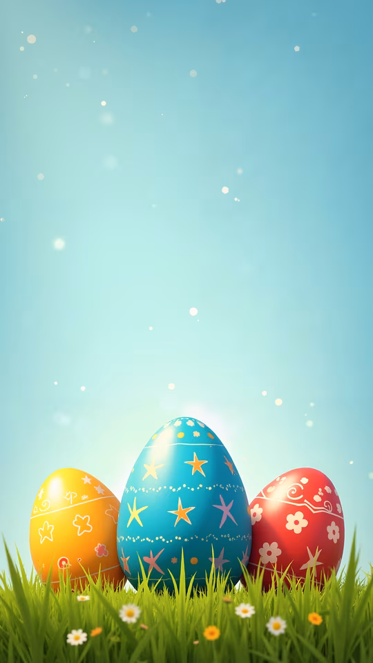 Easter Eggs Illustration