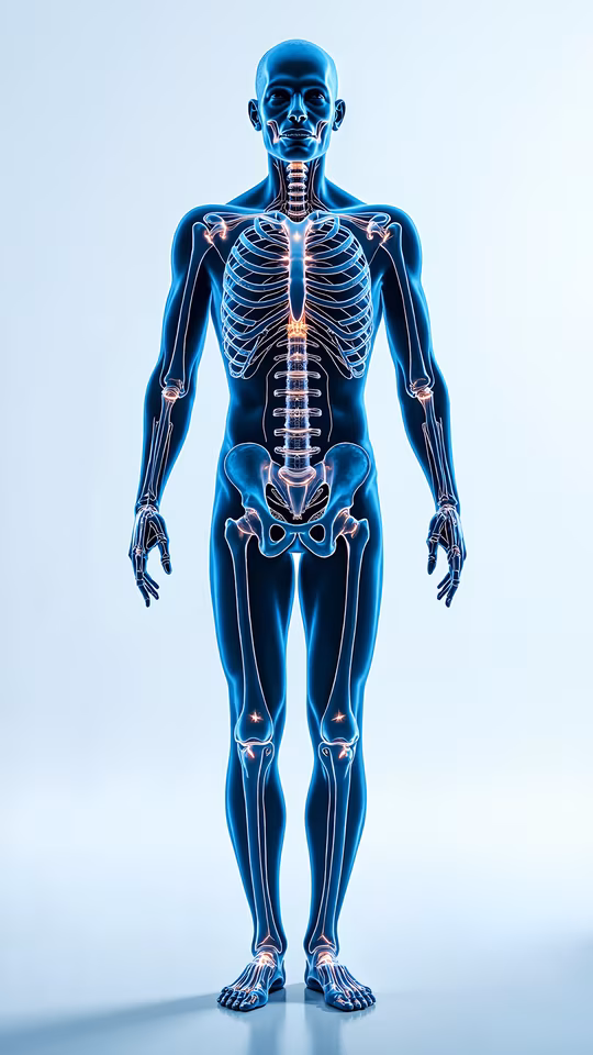 Human Skeleton Illustration