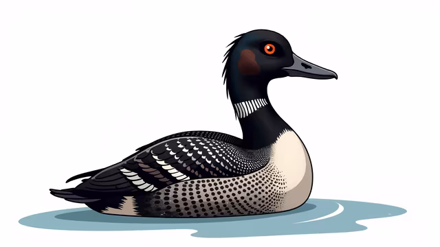 Loon Illustration