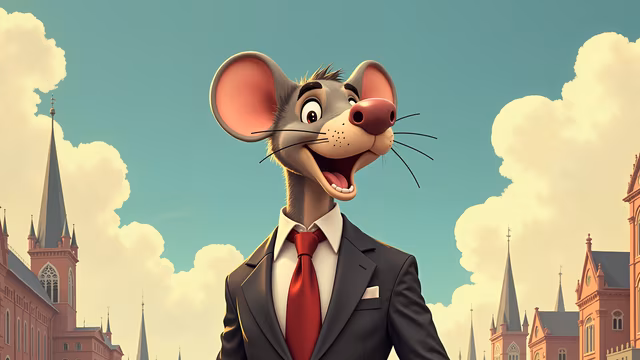 Mr. Ratigan in Suit