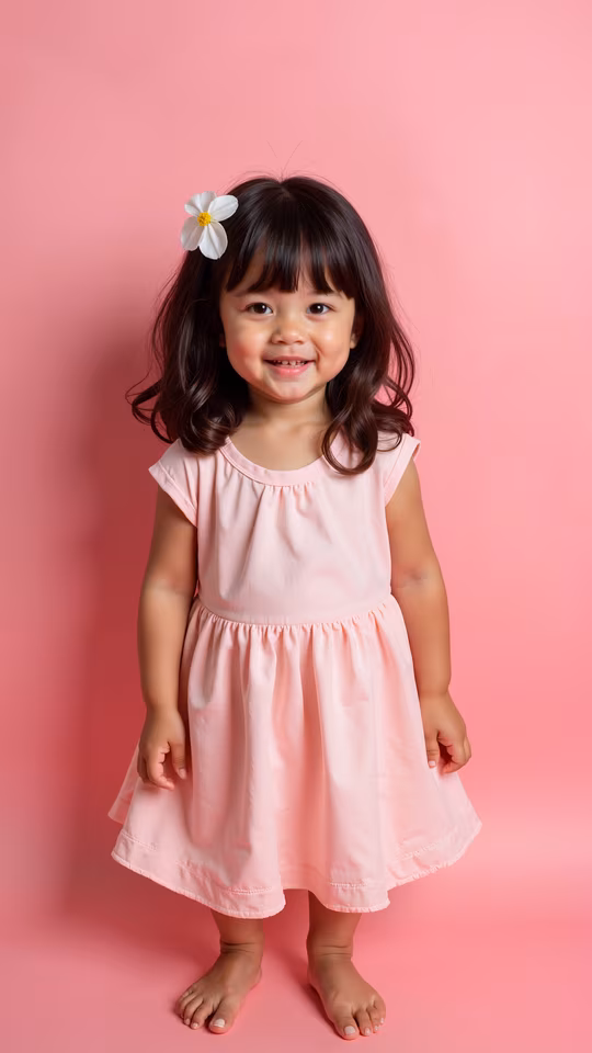 Pink Dress Portrait