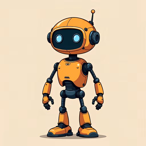 Robot Character Illustration