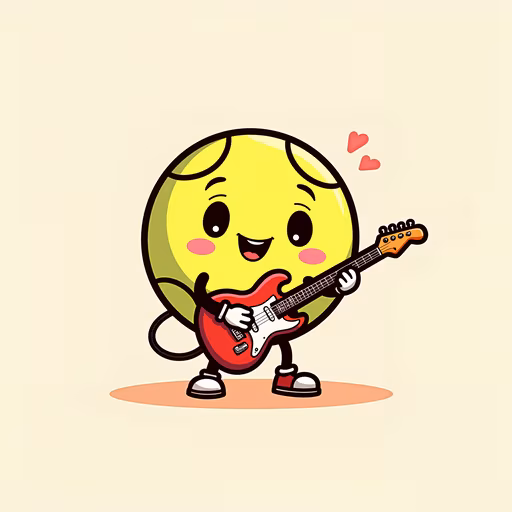 Smiley Playing Guitar