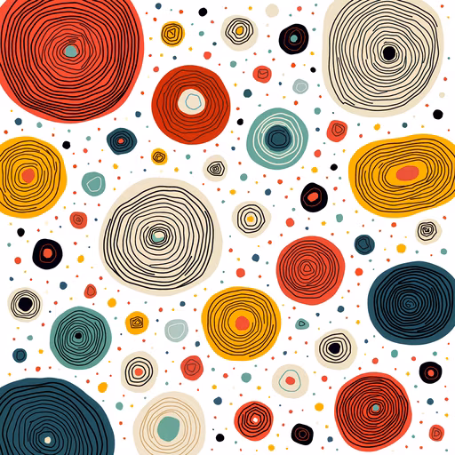 Abstract Circles Illustration