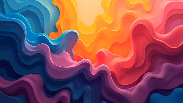 Abstract Waves Illustration