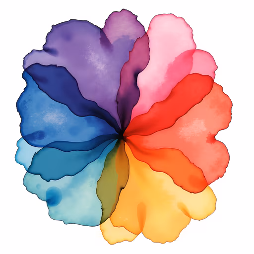 Color Wheel Illustration