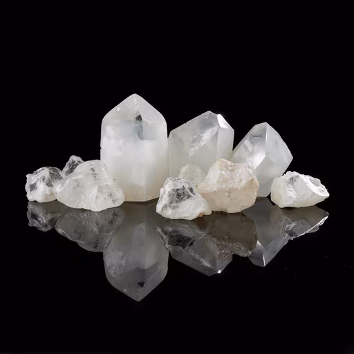 Crystal Cluster Reflection