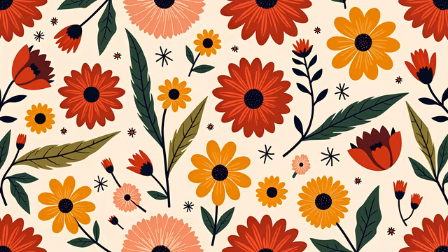 Floral Pattern Illustration