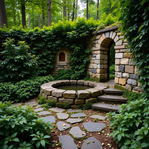 Forest Retreat Illustration