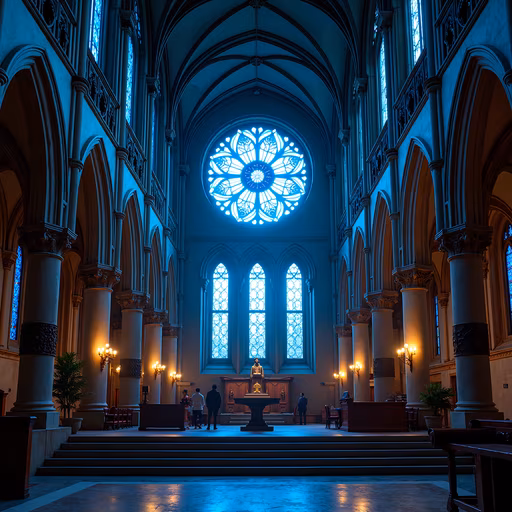 Gothic Cathedral Interior