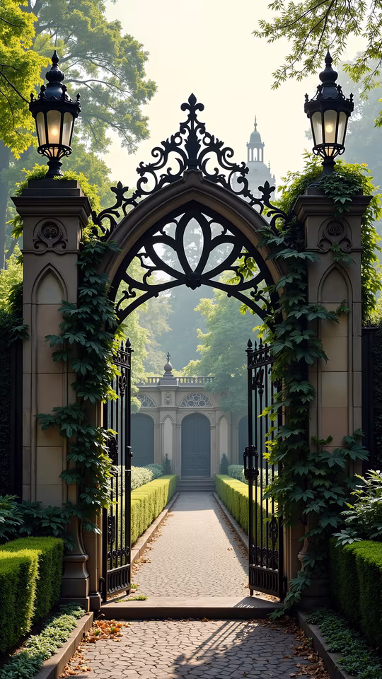Gothic Garden Gate
