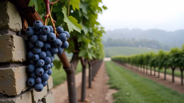 Grapevine in Vineyard