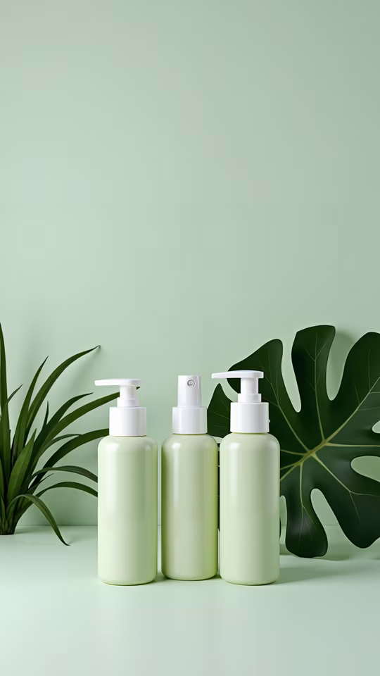 Green Cosmetics Bottles