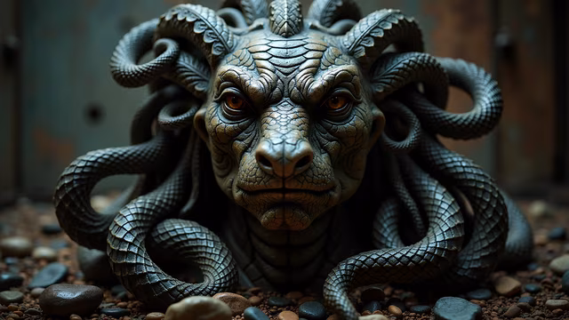 Medusa Statue