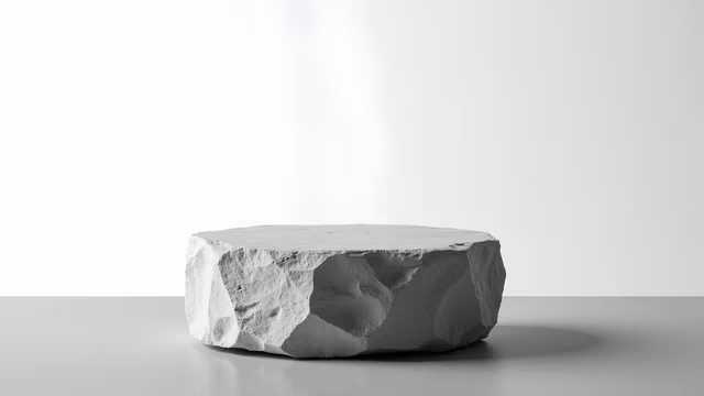 Minimalist Stone Platform