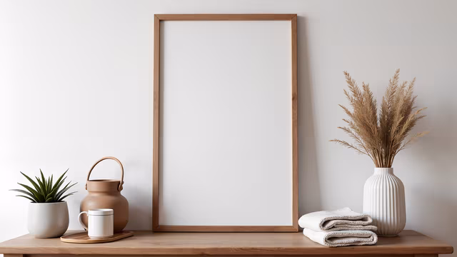 Minimalist Wooden Frame