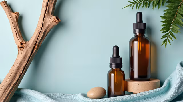 Natural Cosmetics Bottles