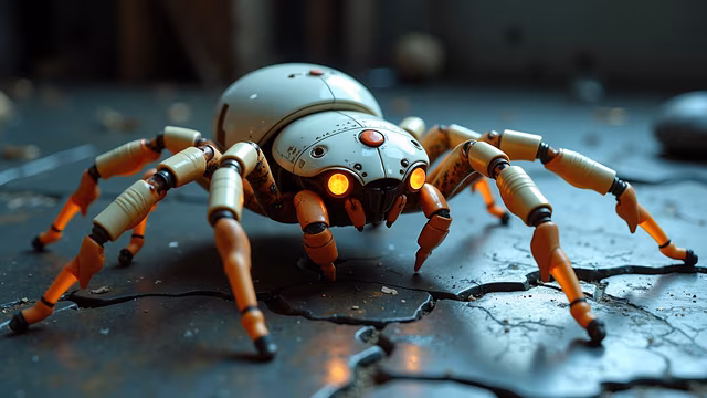 Robot Spider Illustration