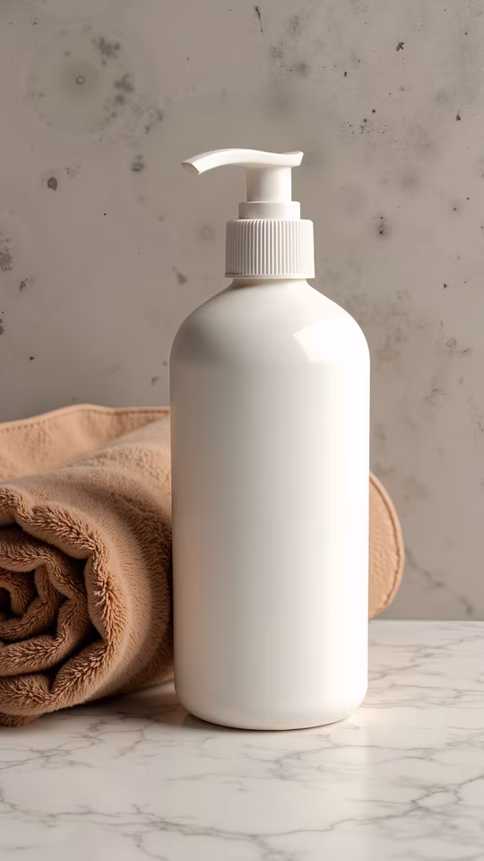 Soap Dispenser on Marble