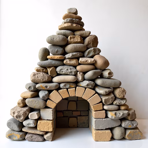 Stacked Stones Sculpture