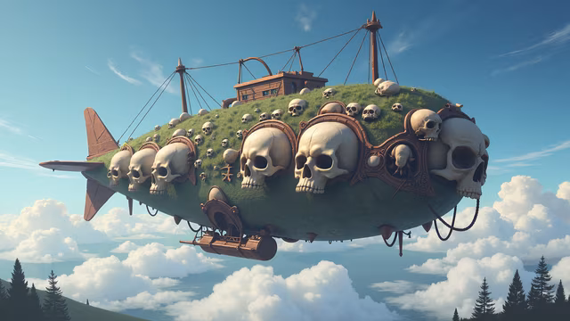 Steampunk Airship