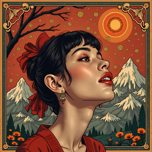 Vintage Portrait Illustration