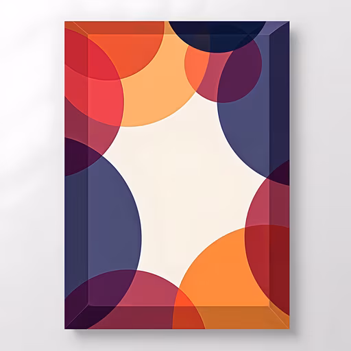 Abstract Circles Composition