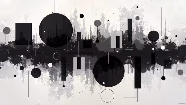 Abstract Landscape Composition
