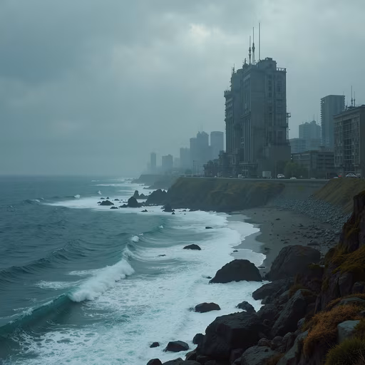Coastal Cityscape