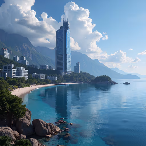Coastal Cityscape