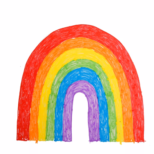 Colorful Rainbow Illustration