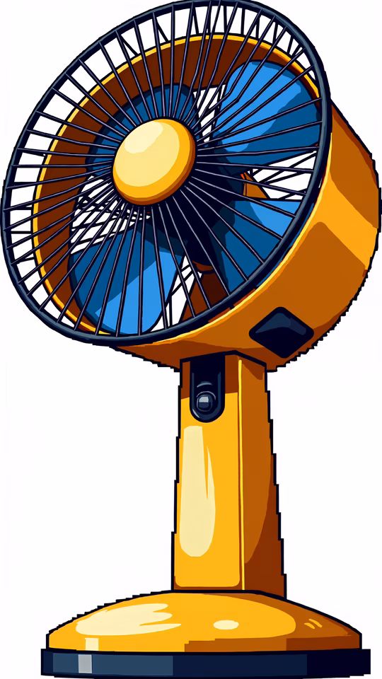 Electric Fan Illustration