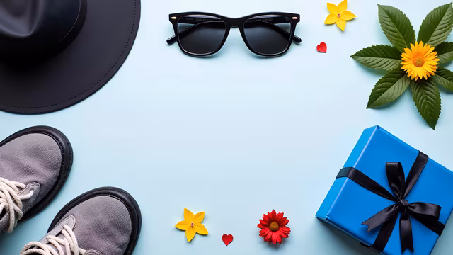 Fashion Accessories Flat Lay