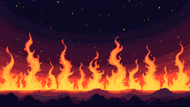 Fiery Horizon