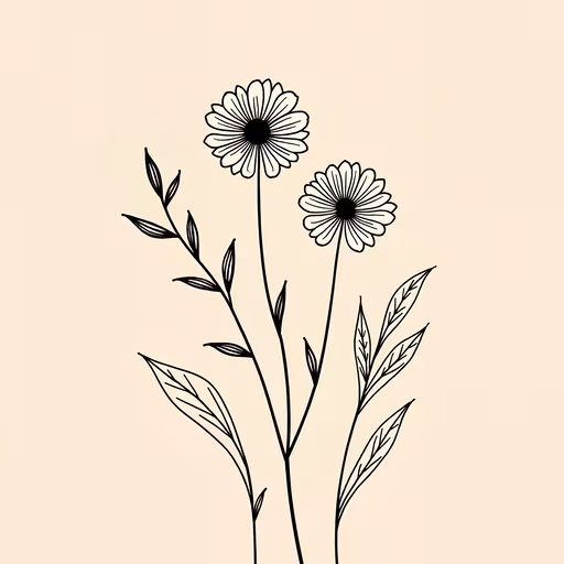 Floral Sketch