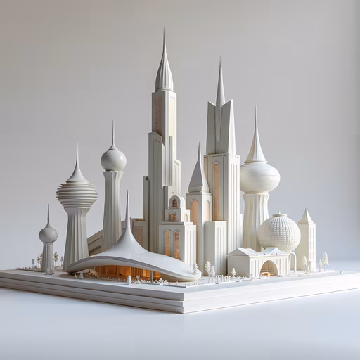 Future Cityscape Illustration