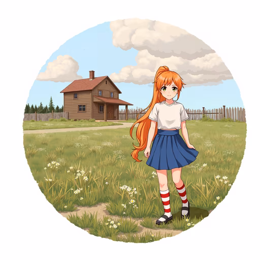 Girl in the Field
