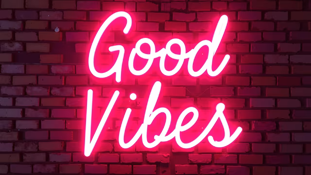 Good Vibes Neon Sign
