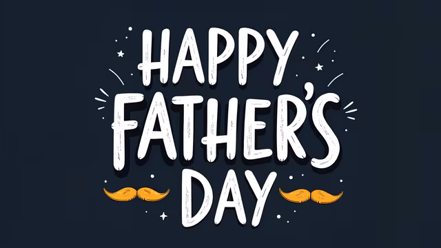 Happy Father's Day Illustration