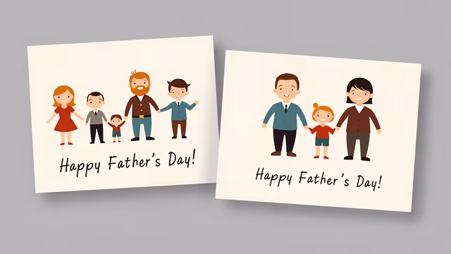 Happy Father’s Day Illustration