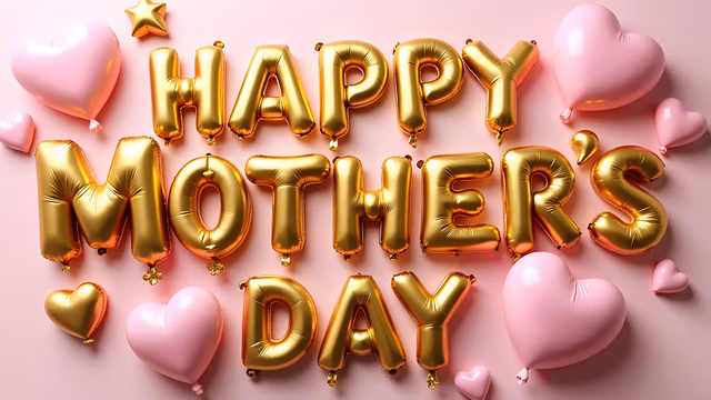 Happy Mother's Day Balloons