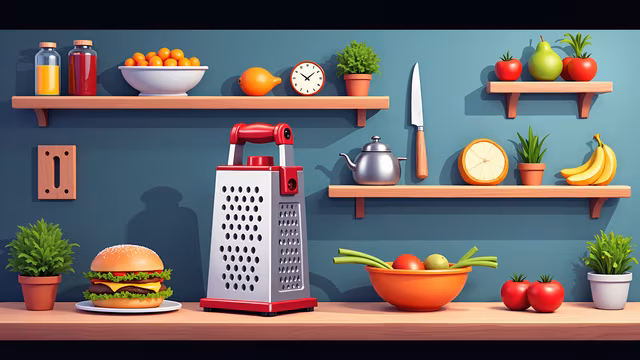 Kitchen Scene Illustration