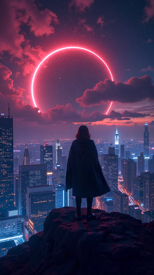 Neon Cityscape
