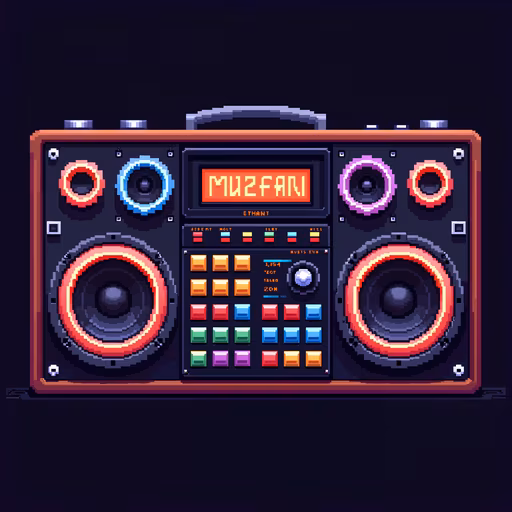 Pixel Boombox