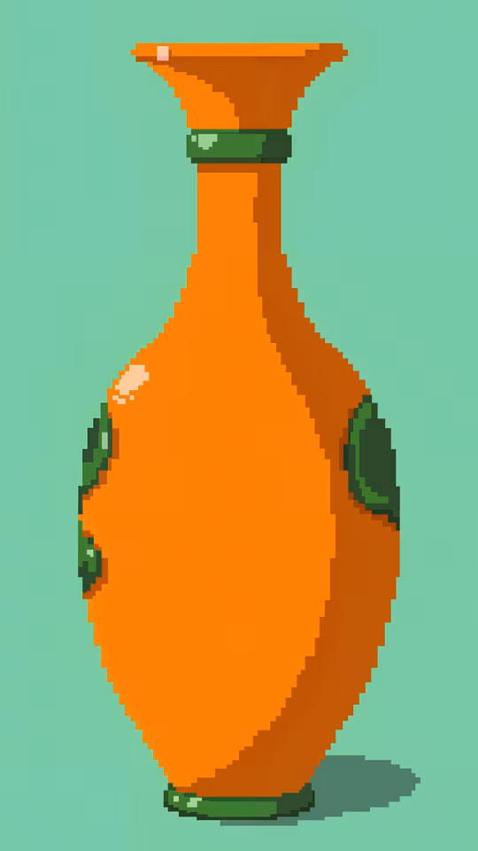 Pixelated Vase